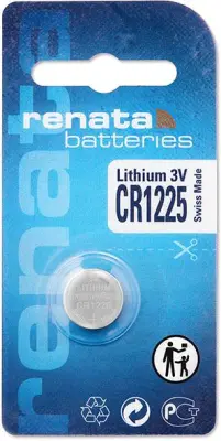 Gumbna baterija CR 1225 litijeva Renata CR1225 48 mAh 3 V, 1 kos