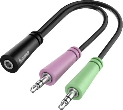 Adapter Audio 3.5 Ženski na 2x 3.5 Muški null