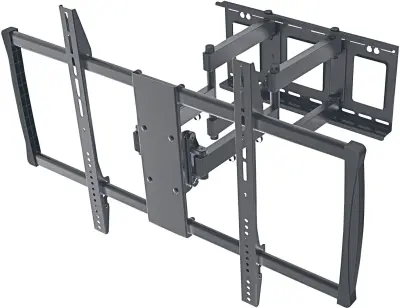 Manhattan TV nosač zidni 60"-100" do 80kg, crni