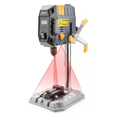 LCD 1000W stolna bušilica 13mm sa laserom + stege LED