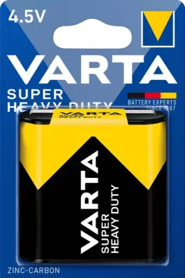 Baterije Varta Super Heavy Duty 3R12, 4,5V 1/1