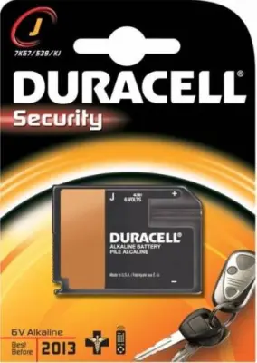 Duracell Security alkalna baterija J 6V 7K67-1412AP