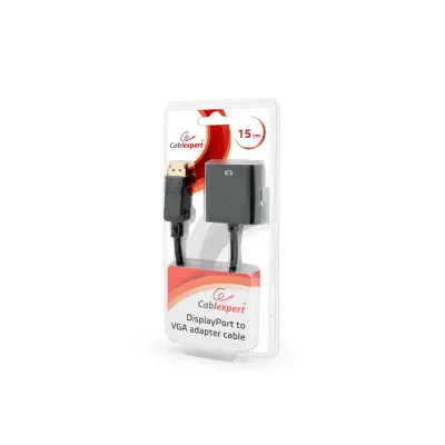 DisplayPort na VGA adapter, crni, blister pakiranje