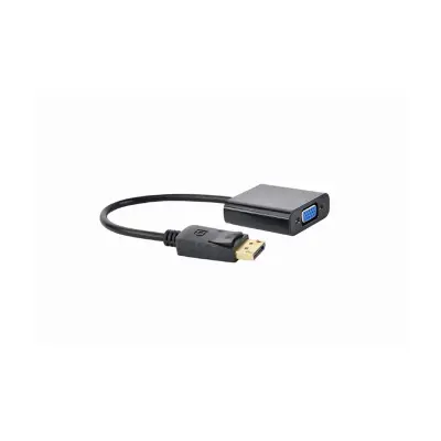 GEMBIRD A-DPM-VGAF-02 adapter (DisplayPort M - D-Sub (VGA) F; 0,15 m; crni)
