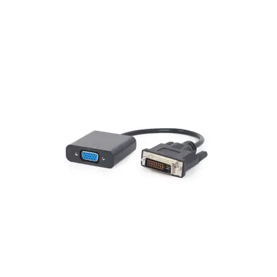 GEMBIRD A-DVID-VGAF-01 adapter (DVI-D M - D-Sub (VGA) F; 0,20 m; crni)