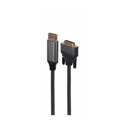 GEMBIRD DISPLAYPORT (M) -> DVI (M) kabel, 24+1-pinski, 4K, 1,8 m