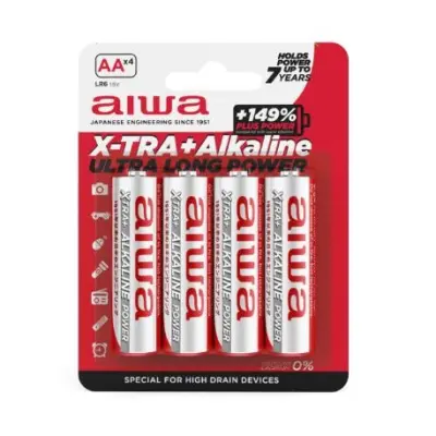 Aiwa baterije LR06 alkalne AA 1,5 V (4 kom.)