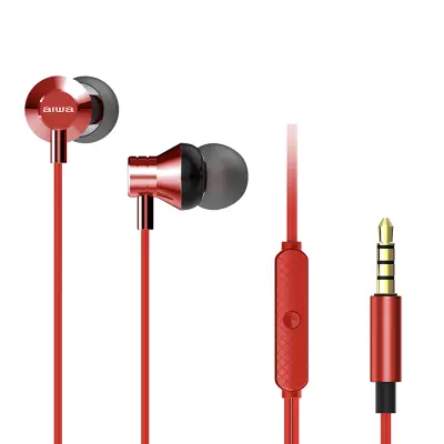 AIWA Žičane slušalice s mikrofonom ESTM-50RD
