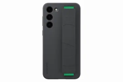 Silikonska maska s remenom za Samsung Galaxy Galaxy S23+ crna EF-GS916TBEGWW