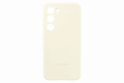 Silikonska maska za Samsung Galaxy S23 krem EF-PS911TUEGWW