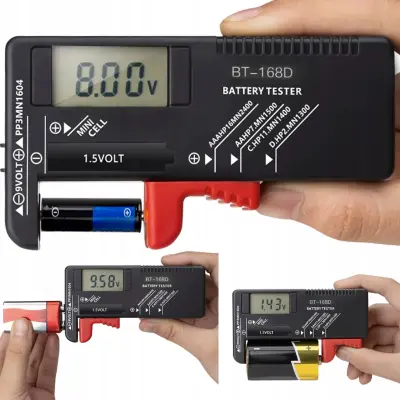 Univerzalni digitalni tester baterija s LCD-om
