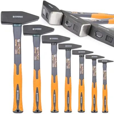 Set od 7 bravarskih čekića do 2KG - ručka od fiberglasa