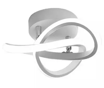 Moderna stropna LED lampa 24W bijela 26cm