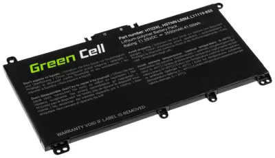 Zeleni Cell akumulator prijenosnog računala HT03XL 11.4 V 3400 mAh HP