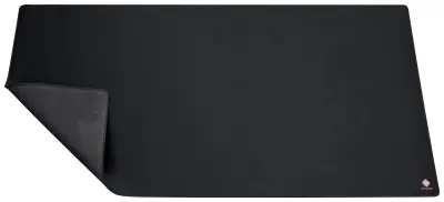 DMP440 XXL PODLOGA ZA STOL, 1200x600x4mm, prošiveni rubovi, crna crna