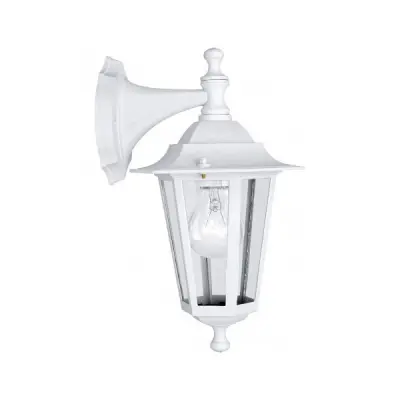 Eglo Laterna 5 vanjska zidna svjetiljka, bijela, IP33, 350 x 215 x 165