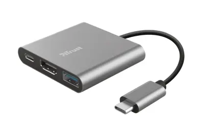 TRUST PC ADAPTER USB-C 3U1 DALYX