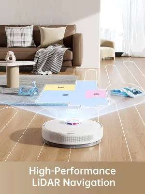 Dreame D10 Plus robotski usisavač s postajom za samostalno pražnjenje