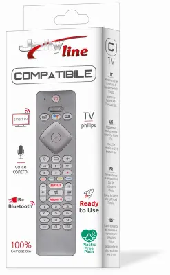 Jolly Line, univerzalni daljinski za Philips TV, HPH238-PH-V1, IR + BT