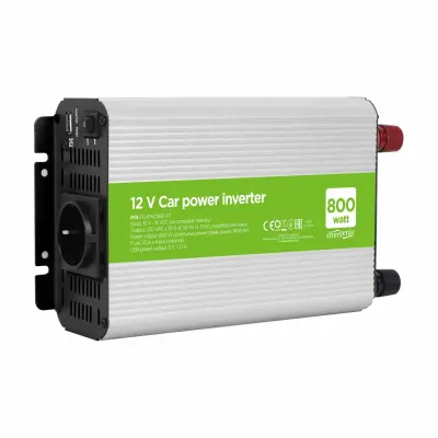 Energenie 12/220V 800W pretvarač EG-PWC800-01