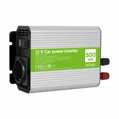 Energenie pretvarač 12/220V 500W EG-PWC500-01