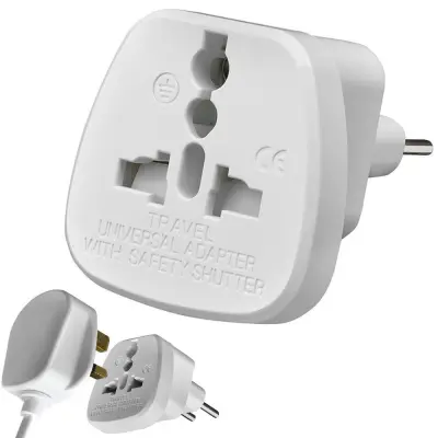 Utikač za električni putni adapter EU UK PL US Š vicarska