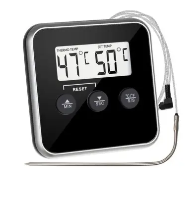 LCD kuhinjski termometar sa sondom do 250°C