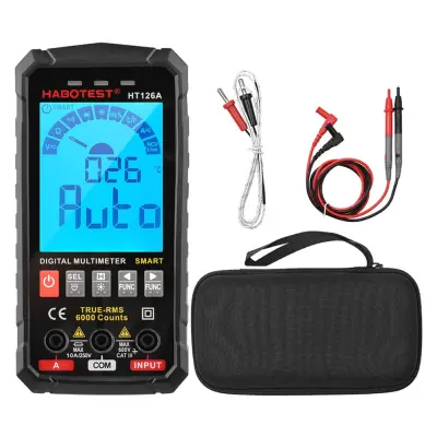 Univerzalni LCD digitalni multimetar HT126A + LED lampa