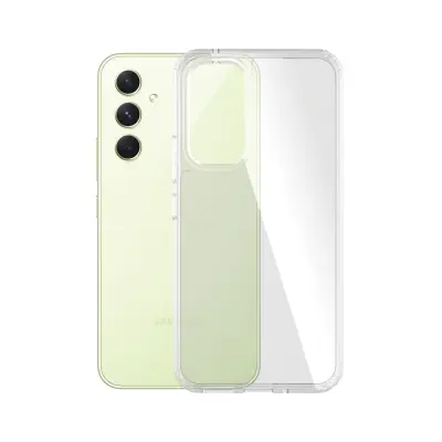 PANZERGLASS HARDCASE ANTIBACTERIAL CASE WITH MILITARY GRADE CERTIFICATION FOR SAMSUNG GALAXY A54 5G - TRANSPARENT
