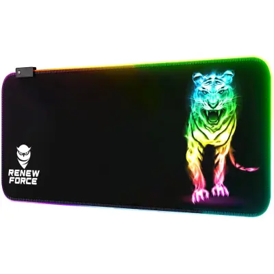 Osvijetljena XL LED RGB računalna podloga za miš i tipkovnicu 80x30cm MIX ANIMAL