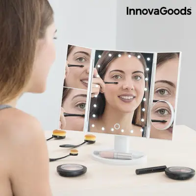 Innovagoods 4-u-1 LED zoveća ogledala