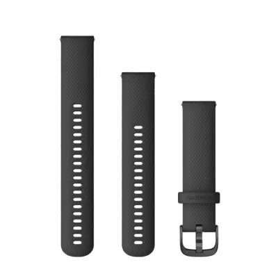 Zamjenski remen Garmin za Venu 20mm - Black (siva kopča)