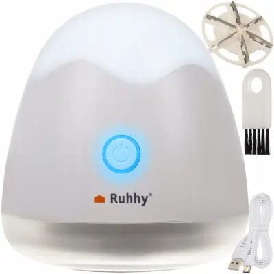 2 u 1 baterijski uređaj za uklanjanje vlakana za tekstil LED
