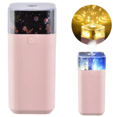LED RGB aroma difuzor ovlaživač zraka i zvjezdasti projektor