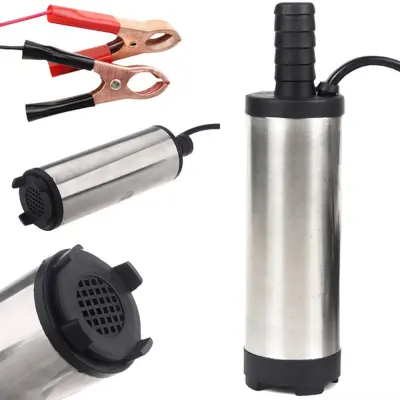 Potopna pumpa od nehrđajućeg čelika za bačve i spremnike 12V - tekućine i ulje
