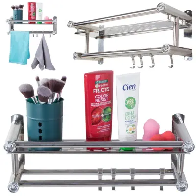 Kupaonski aluminij. polica - viseći organizator za tuš