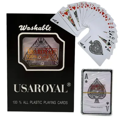 Set od 54 kvalitetne perive poker karte za igranje