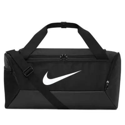 Nike Brasilia 9.5 mala sportska torba, crna/bijela