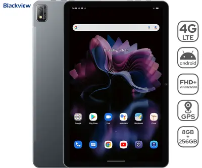 Tablet Blackview Tab16 LTE 8/256GB sivi
