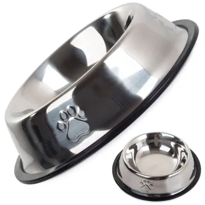 Inox metalna posuda za mačke i pse 0,15L