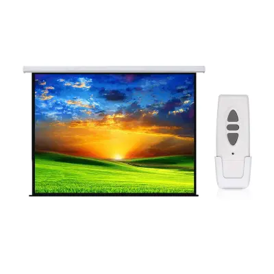 Maclean MC-592 električno platno za projekciju s daljinskim upravljačem 200 x 150 cm