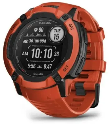 Pametni Outdoor sat Garmin Instinct 2X SOLAR Flame Red