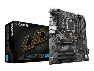 Gigabyte B760 DS3H AX, DDR4, s1700, ATX