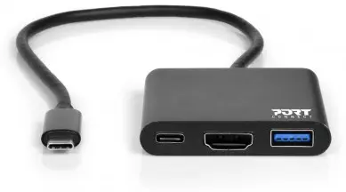 Port USB-C mini docking station HDMI