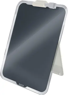 Leitz Cosy Grey vertikalna staklena bijela ploča