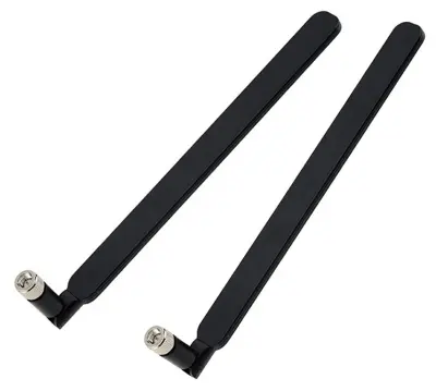 Set od dvije antene za ruter LTE 8dBi ruter 19cm crne boje