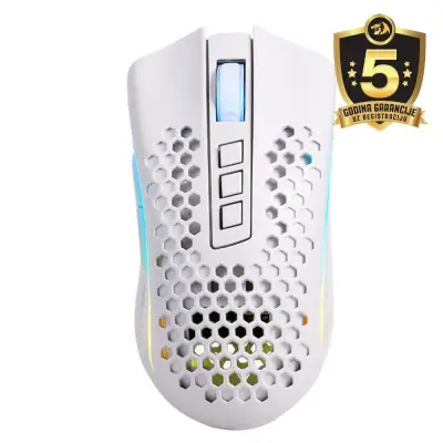 Miš REDRAGON STORM PRO M808 WIRELESS/WIRED - WHITE