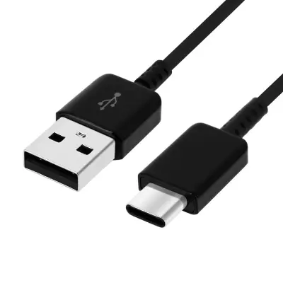 USB na USB tip C Original Samsung EP-DG950 crni - punjenje i sinkronizacija