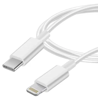 USB Type-C na Lightning kabel, 2 m, za punjenje i sinhronizaciju - bijeli