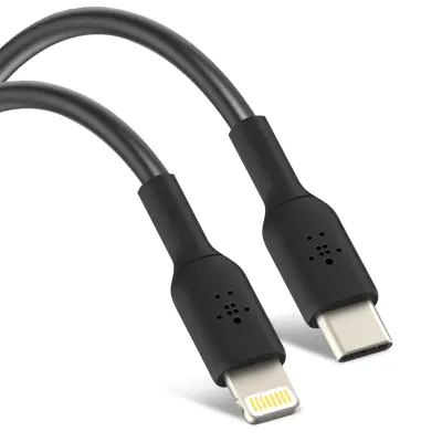 USB-C na Lightning Power Delivery 18W sinkronizacija 1m Belkin crni